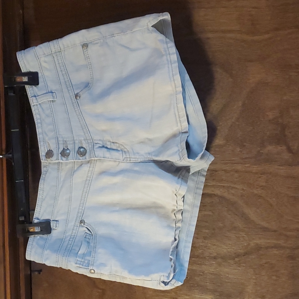 Rue 21 light wash, high waist shorts